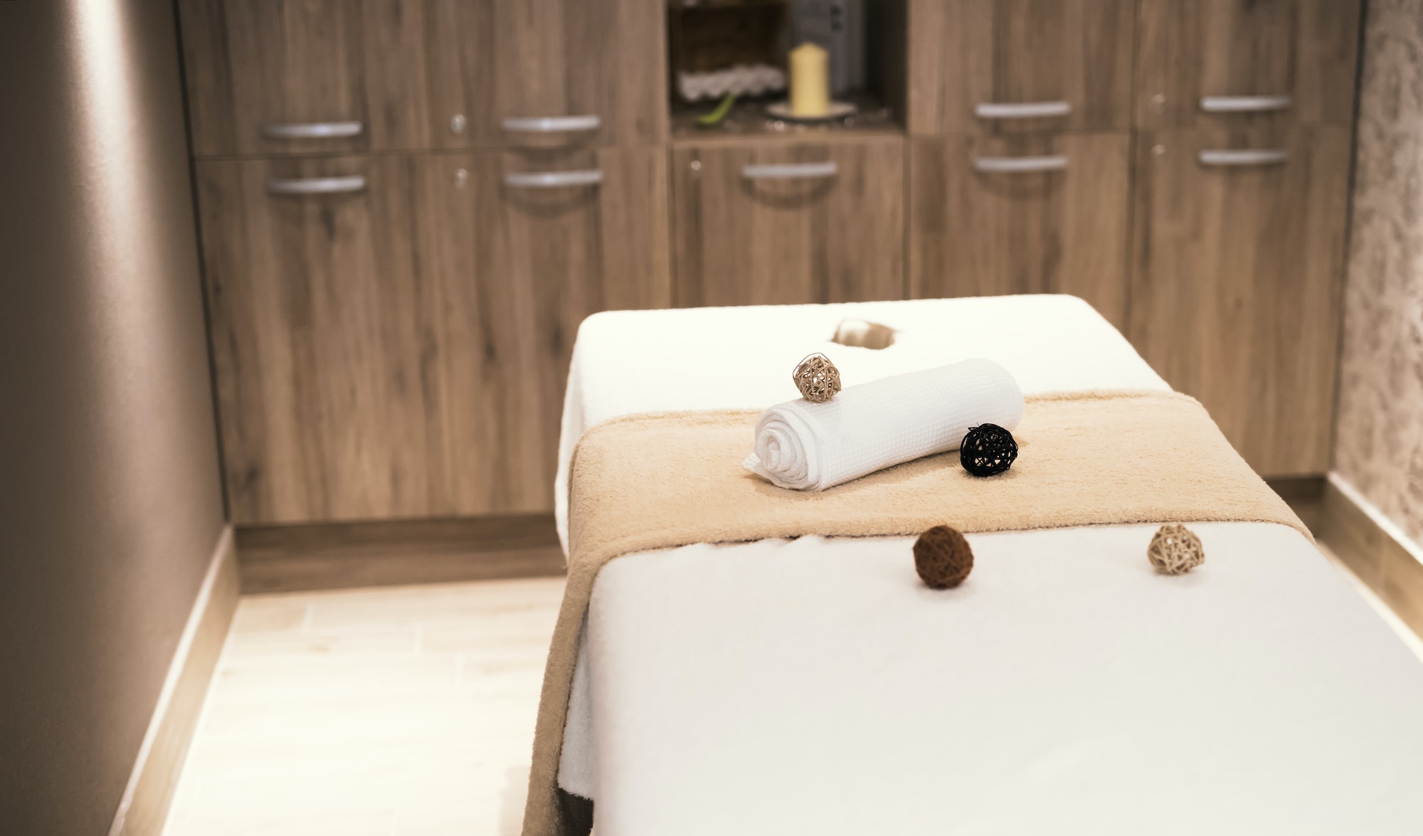 Beautiful massage center in resort